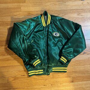Vintage Green Bay Packers NFL Sports Chalkline Satin Sports Jacket